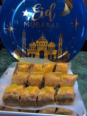 Pistachio baklava