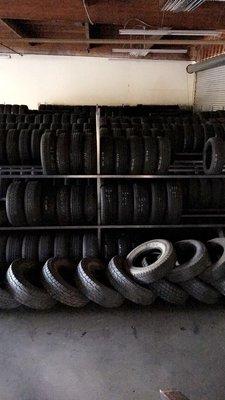 Great selection of used tires!