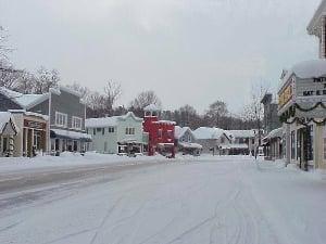 Suttons Bay in winter