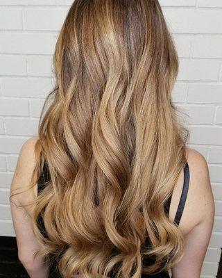 Fall balayage highlights