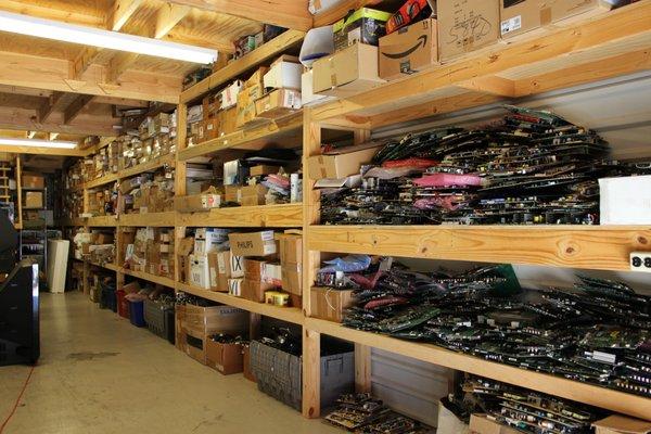 We have hundreds of parts in stock