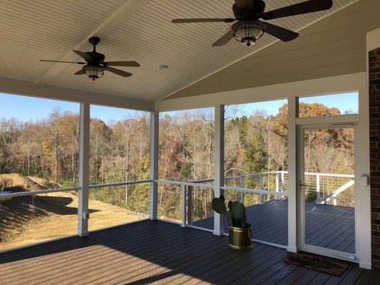 Second Story Screen Porch