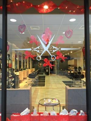 Platinum hair & colour studio inc !  Happy valentines day