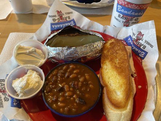 Smoked turkey budget buster meal. This used to be $5.99 a couple years ago... today about $10.