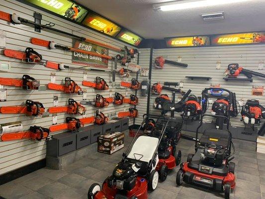 We keep our showroom stocked with the quality equipment your home or business needs.