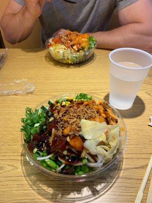 Build Your Own Poke Bowl, Salmon  Build Your Own Poke Bowl