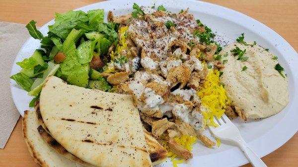 Chicken Shawarma plate