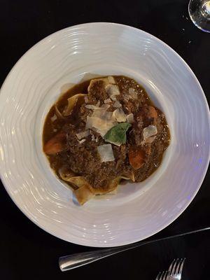 Short rib pappardelle