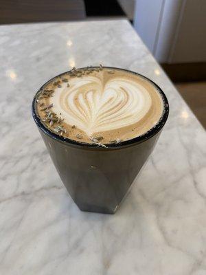 Honey Lavender Latte