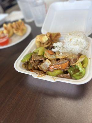 Pepper Steak W. Onions