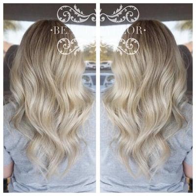 rooted ombre platinum