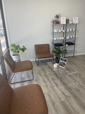 Front lobby, very clean and modern!