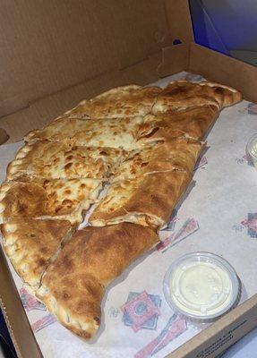 Buffalo Chicken Calzone