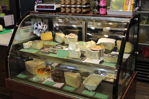 Delicious Cheese - Local & International cut to order.  O'Live A Little Specialty Gourmet, Canton, CT