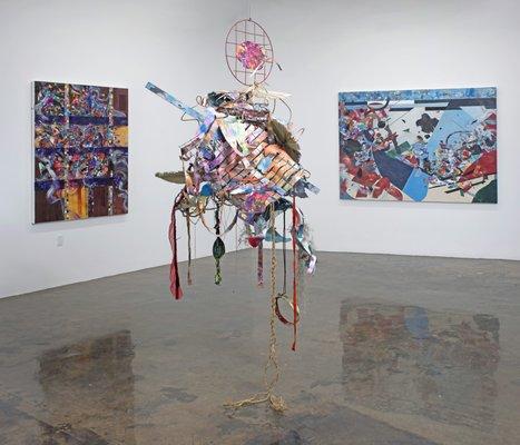 Sharon Louise Barnes, installation view, 2022. courtesy of the artist. Part of "COLA 22".