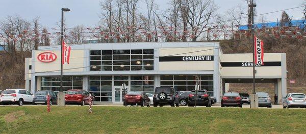 Century 3 Kia located in West Mifflin, PA near Pittsburgh, PA.