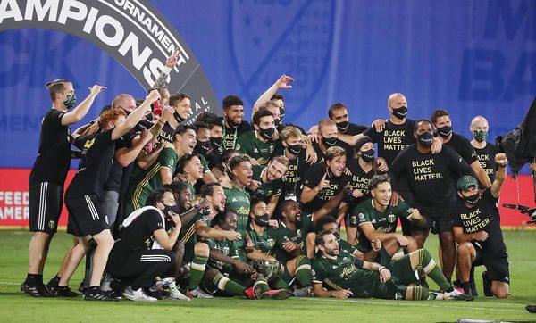 The Portland Timbers won the MLS is Back Tournament outside Orlando, Florida last week.