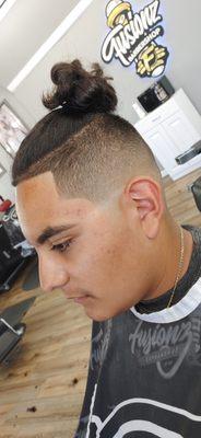 Mid Bald Fade!