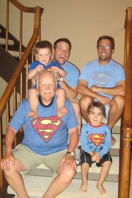 Dr. Springborn and his "Superboys"