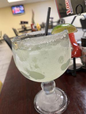 Margarita on the rocks.