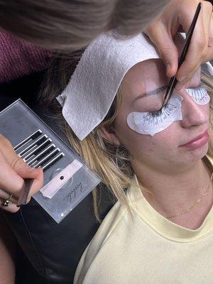 Lash Extension Process