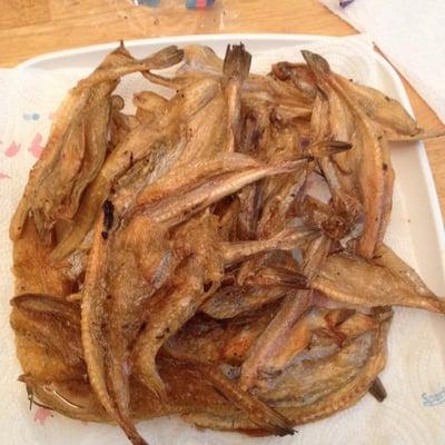 Dried fish (Jeprox, hasa hasa, galonggong, tinapa)