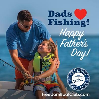 Make Dad happy take him fishing...Happy Father's Day!!!!