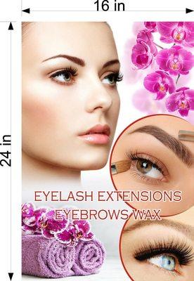 Waxing eyelash extensions