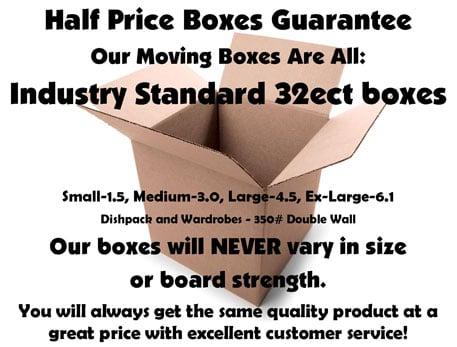 1/2 Price Boxes Sugar Land guarantee