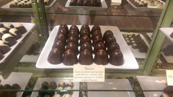 Bacon truffles...like my two favorite things combined!!