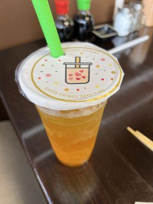 Passion fruit Bubble Tea