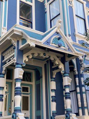 Restored Victorian, Bartlett St, SF, CA