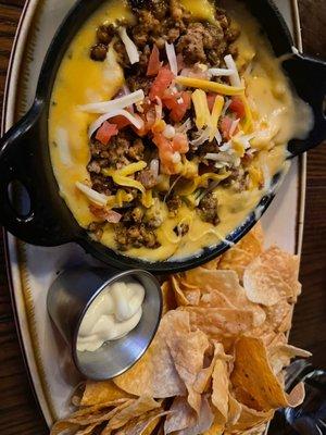 Skillet Queso with Chorizo