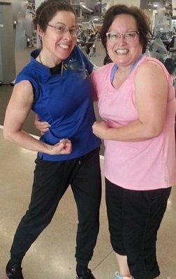 Personal Training client Doreen dropped over 30 pounds so far!