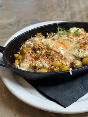 Elote skillet