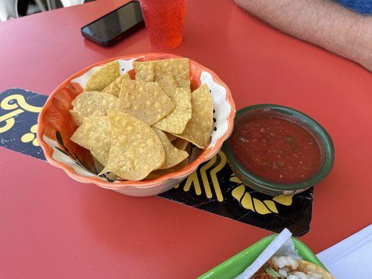 Chips and salsa