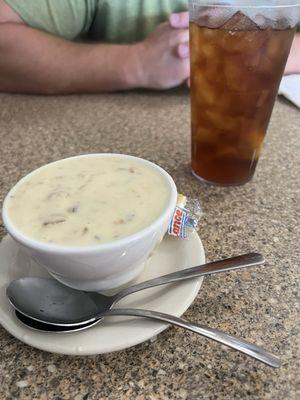 Clam chowder