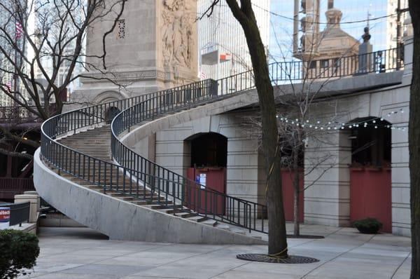 Chicago exterior stair renovation