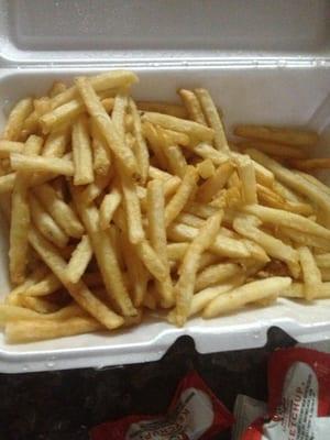 Crispy fries