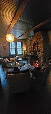 Awesome fireside lodge