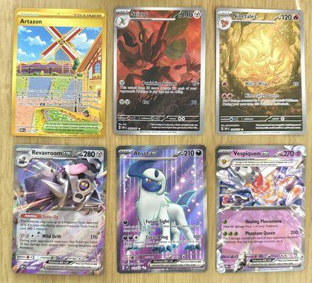 Nice!  Pulled these in the same box as the Charizard EX! : )