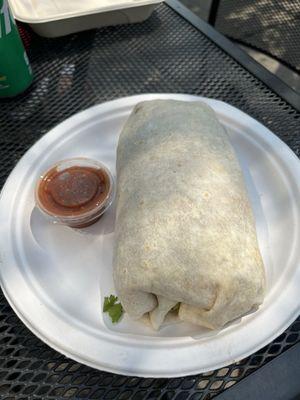 Asada burrito