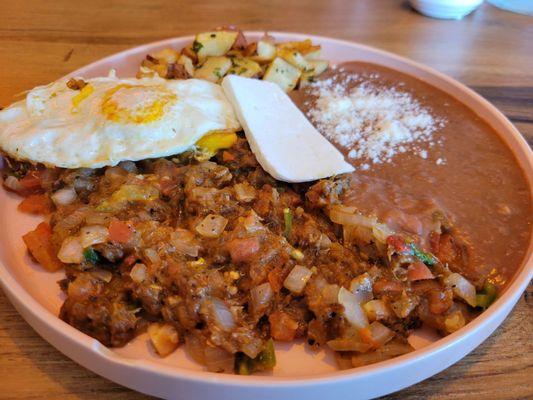 Machaca was delicious and flavorful,  nothing dry over here