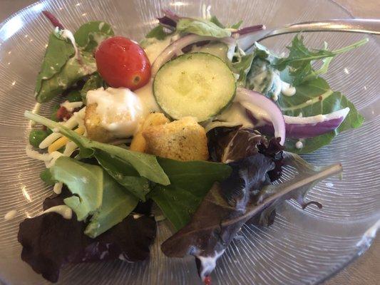 Salad from salad bar