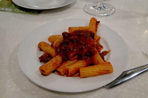 Rigatoni a la Bolognese