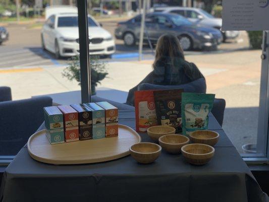 Bhu Foods tasing of their amazing bars and Keto Bites!