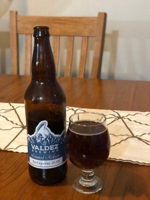 They currently have 2 limited release bottles from Valdez brewing in stock. This barleywine was tasty!