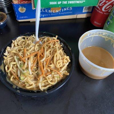 21. Cold Noodles with Sesame Sauce