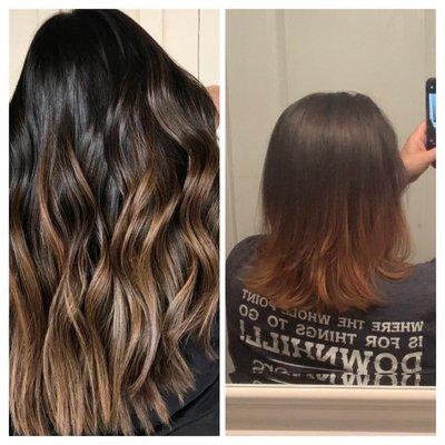 Balayage or ombré?