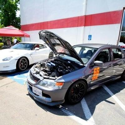 Evo 9 465whp 443wtq back to running great after cleaning injectors.